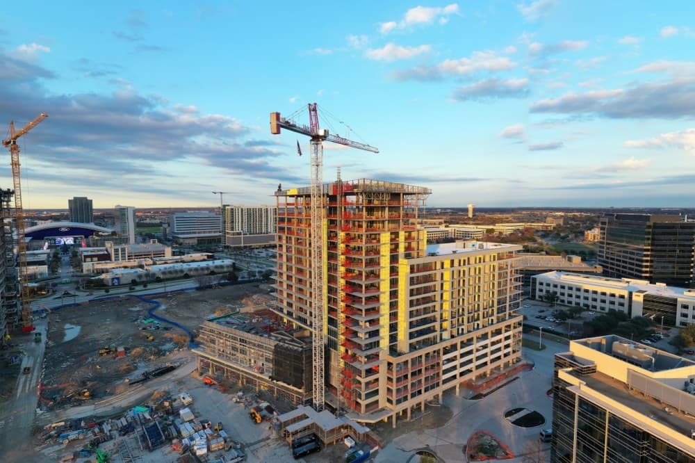 Hall Group shares ‘topping out’ update on $7B Hall Park transformation
