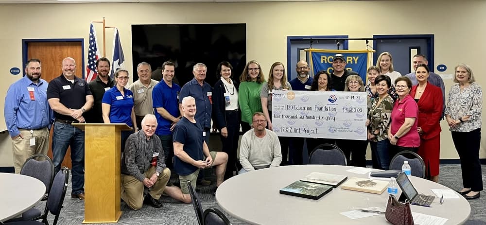 13 FISD grants funded by proceeds from inaugural rotary club art auction
