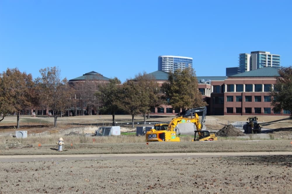 New construction projects underway at former JCPenney headquarters in Plano
