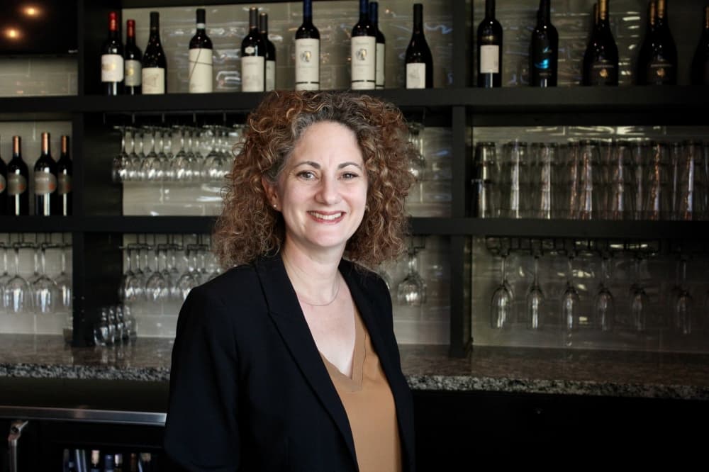 The Classy Cork Owner Angela Conant opened her wine bar and restaurant on Nov. 3, 2021. (Emily Lincke/Community Impact)