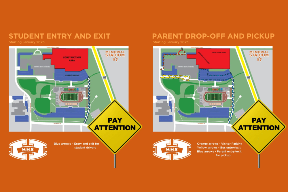 New traffic pattern at Hutto High School to go into effect Jan. 12 amid construction