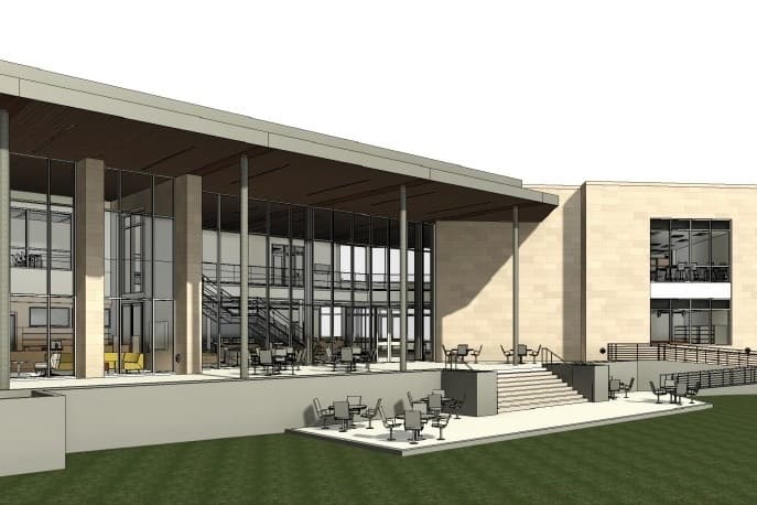 The Lone Star College-Magnolia Center is set to break ground in 2023 as a satellite center of LSC-Montgomery. (Rendering courtesy Lone Star College System)
