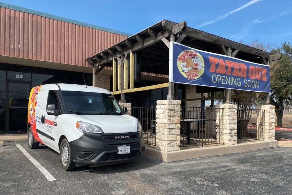 Shop for loaded barbecue potatoes, chicken wings coming to Pflugerville