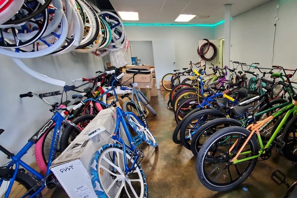 29ers Bike Shop in Kingwood offers an array of bicycles of varying sizes that can be customized for riders of all ages.