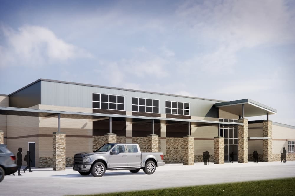 The Montgomery ISD Board of Trustees approved the design for Creekside Elementary at a regularly scheduled meeting Jan. 17. (Rendering courtesy Montgomery ISD)