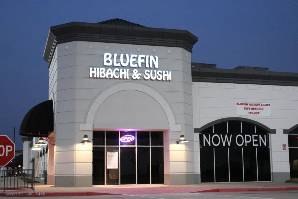 On Jan. 1, Bluefin Hibachi & Sushi opened at 17395 Hwy. 249, Houston. (Emily Lincke/Community Impact)