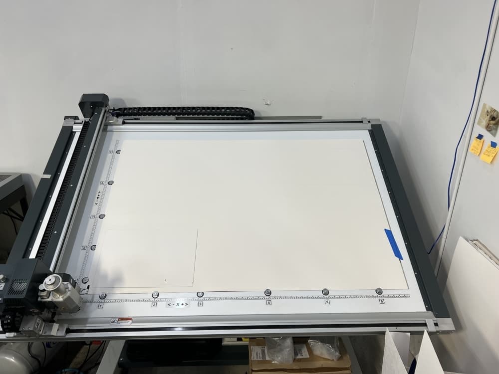 a computerized mat cutter
