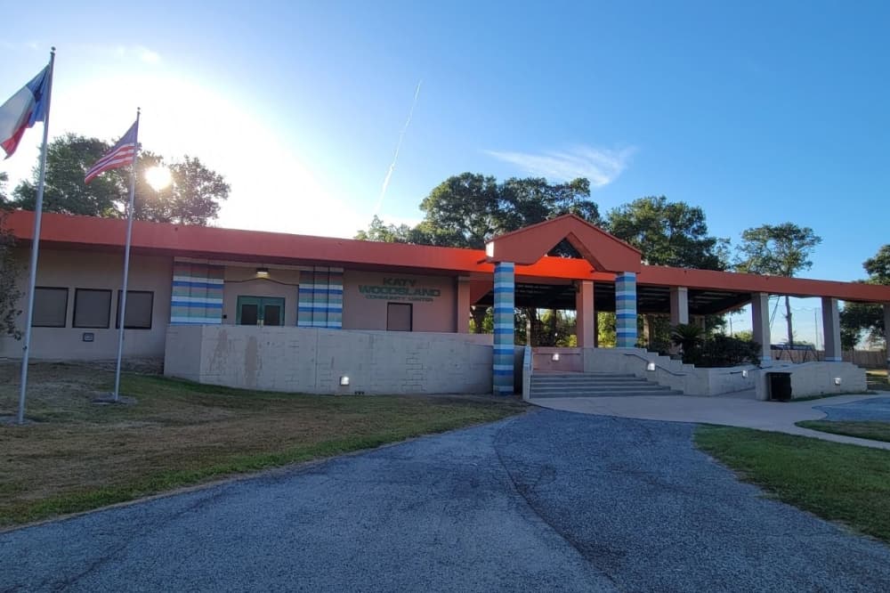 Woodsland Park structures were repainted per the parks master plan and 2020 parks bond, officials said. (Courtesy city of Katy)