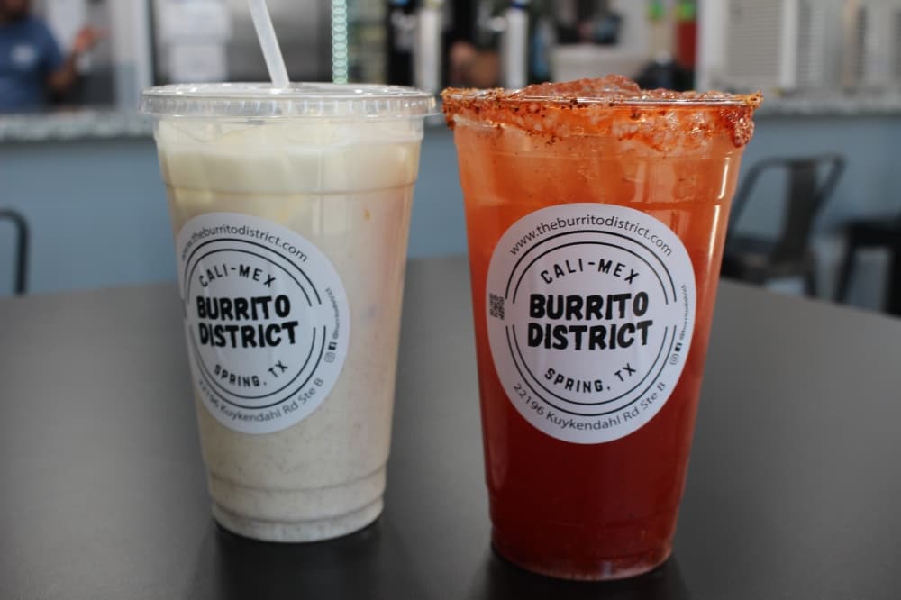 The homemade horchata is based off of a family recipe for Camacho, while the michelada uses tomato and other seasonings to give it an extra kick. (Jessica Shorten/Community Impact)
