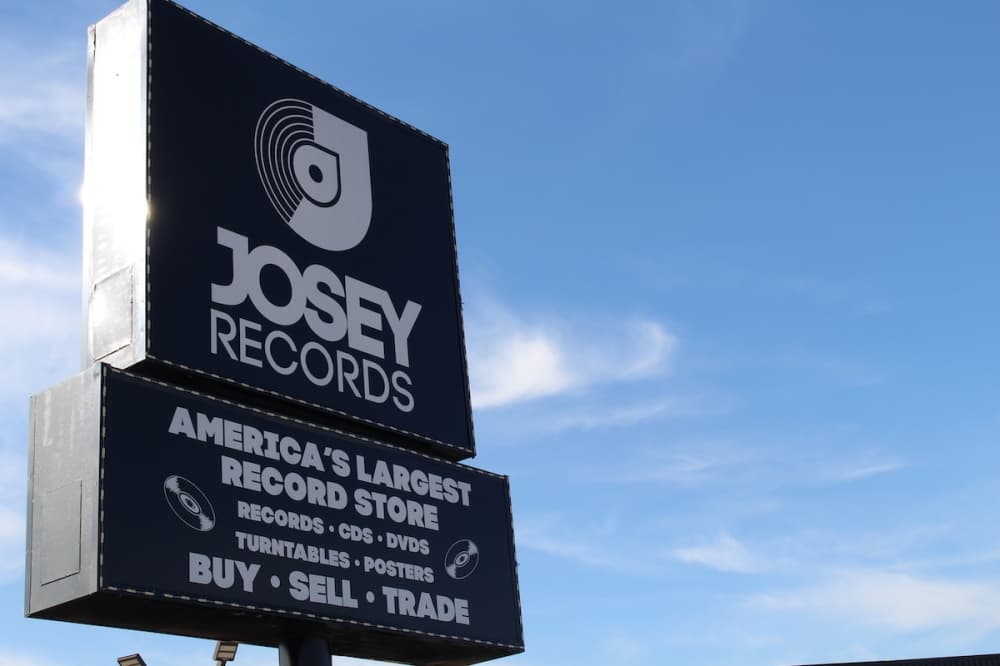 Josey Records sign