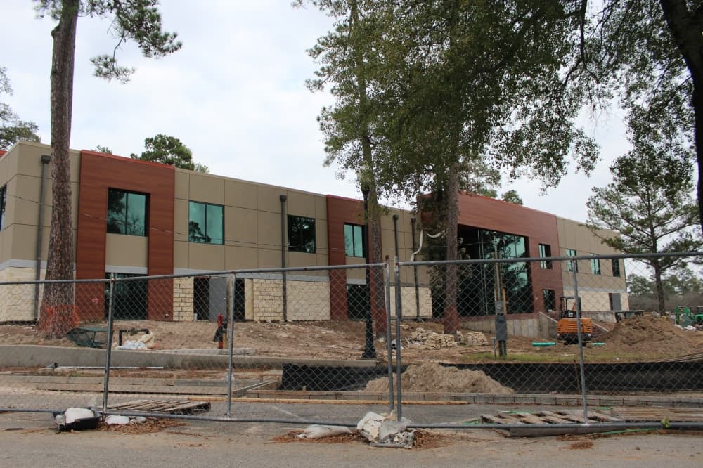 Construction wrapping up on George H.W. Bush Community Center