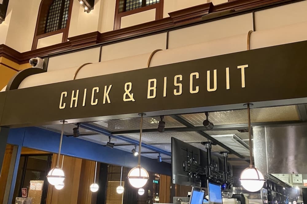 Spuntino, Chick & Biscuit exit Grapevine’s European-style food hall Harvest Hall