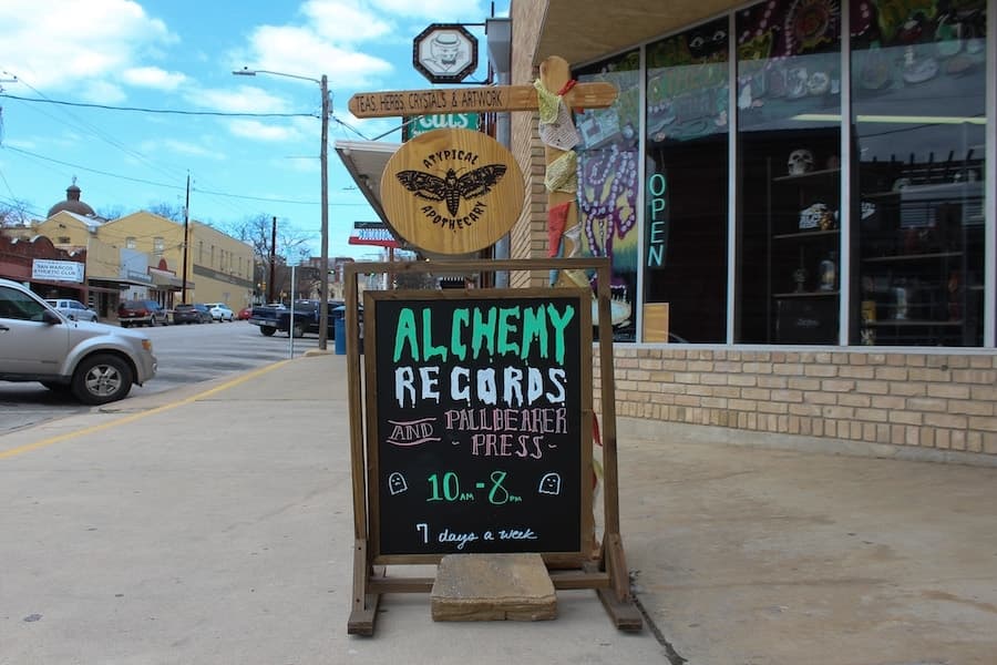 San Marcos record, apothecary shops relocate to combined location