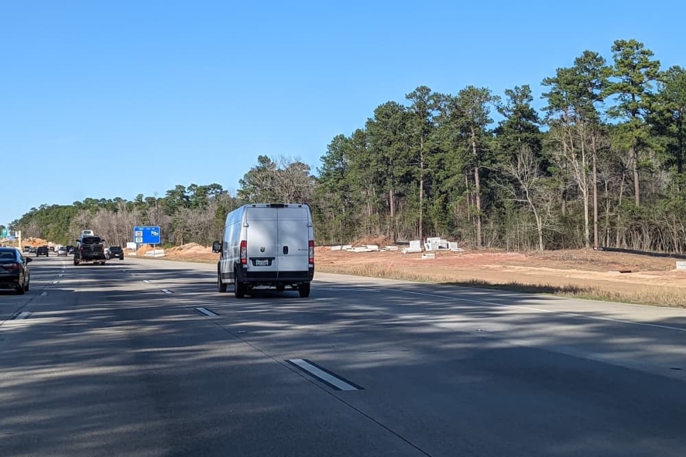 I-45 frontage road construction to continue through 2023 in Willis