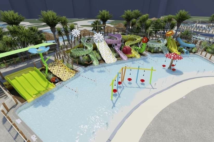 Completion of Kalahari Resorts & Conventions expansion to outdoor pool expected this summer