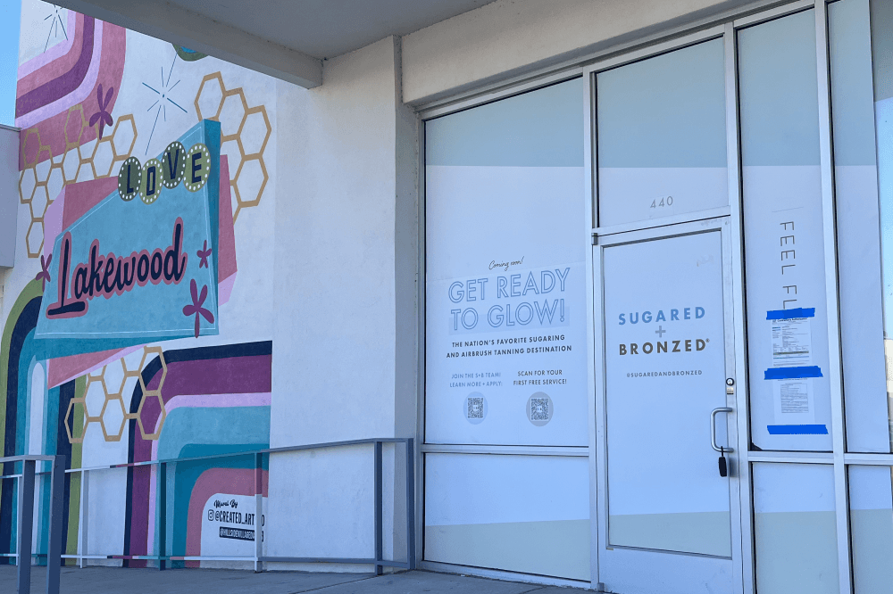 Sugared + Bronzed nears opening of Lakewood beauty salon