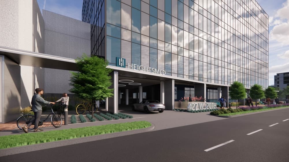 Wolf Capital Partners kicks off renovations at HeightsMED on W. 20th St.