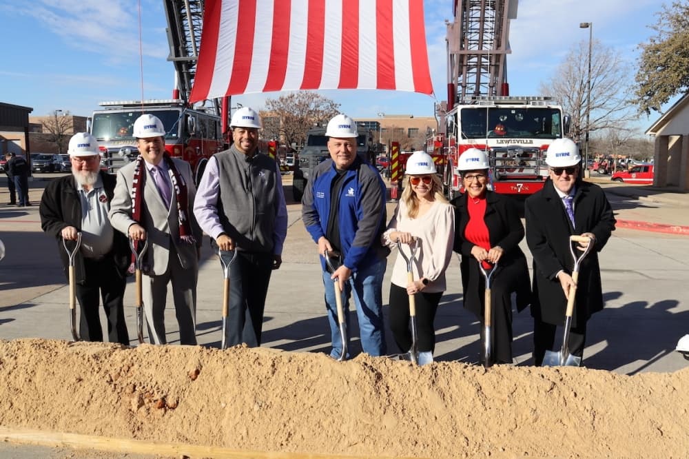 Lewisville celebrates Tittle McFadden Public Safety Center groundbreaking
