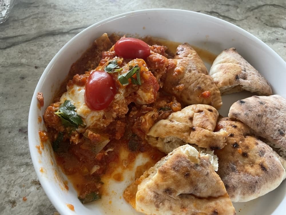 Shakshuka dish 