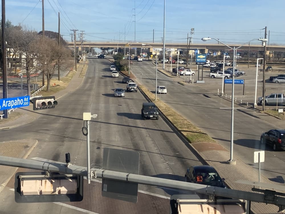 The city of Richardson has developed over its 150 years of existence, adding more roads and developing more access to public transit. (Courtesy city of Richardson)