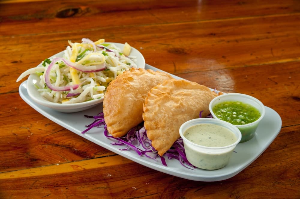 empanadas on a plate