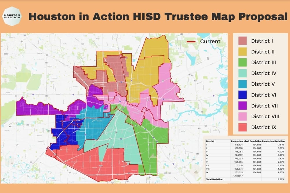 Advocates call for keeping communities in tact as Houston ISD redraws trustee districts