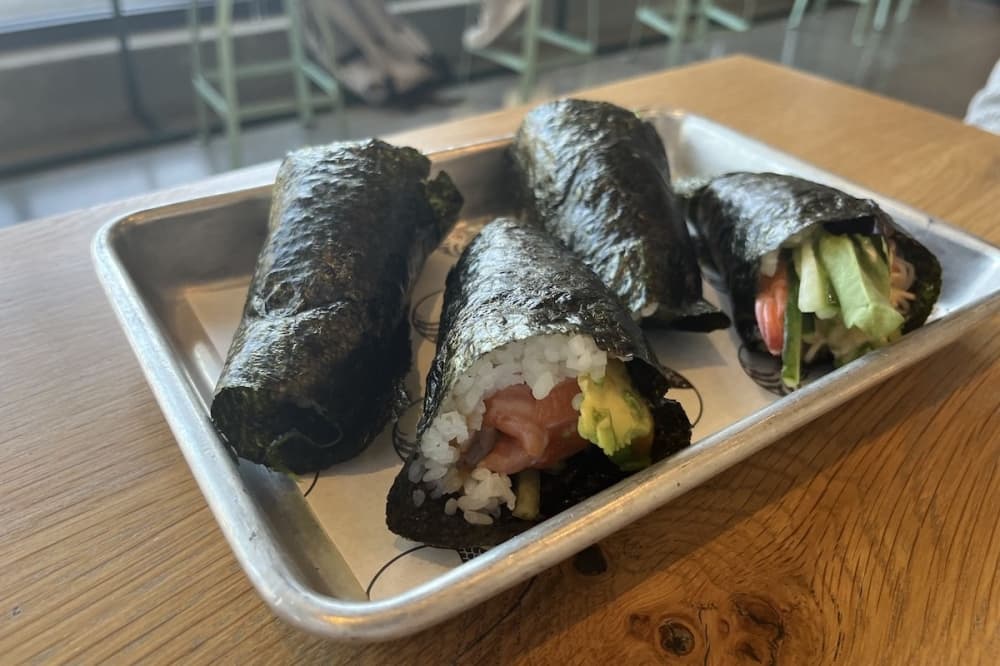 The Uroko menu focuses on Temaki, a cone shaped hand-roll. (Darcy Sprague/Community Impact)