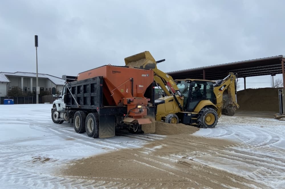 Plano Sand Truck