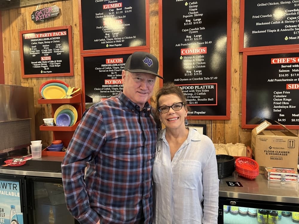 Bland and Andra Brown own Bubba T’s Cajun Kitchen in WIllis. (Photos by Peyton MacKenzie/Community Impact)