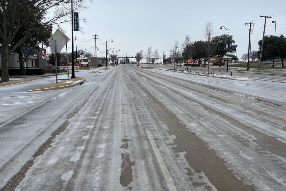 Icy conditions expected in Dallas-Fort Worth through end of week