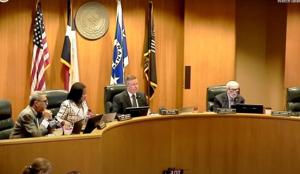 Tarrant County commissioners approve contract for technology upgrades at criminal justice center, commissioners court room