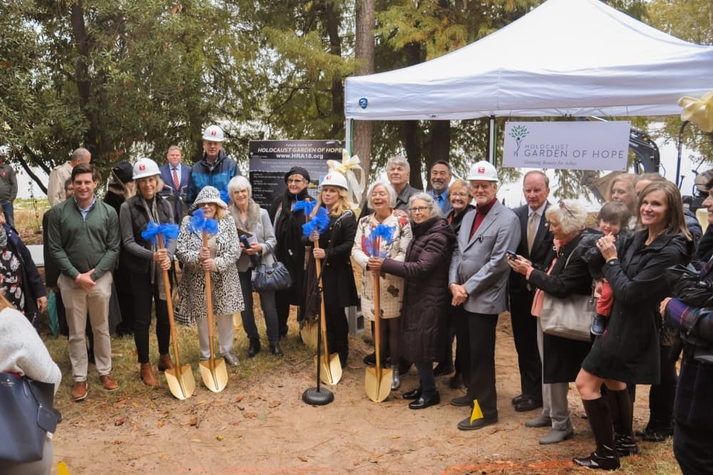 Holocaust Remembrance Association breaks ground on Garden of Hope in King's Harbor