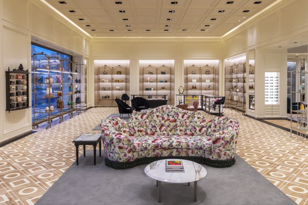 The Gucci store at Market Street in The Woodlands opened Jan. 27. (Courtesy Pablo Enriquez for Gucci)