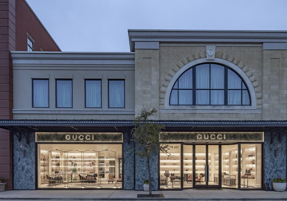 The Gucci store at Market Street in The Woodlands opened Jan. 27. (Courtesy Pablo Enriquez for Gucci)