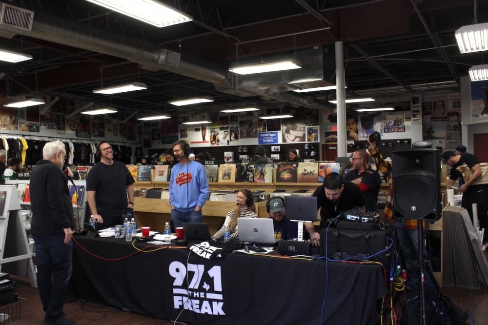 97.1 The Freak performs at Josey Records in Plano