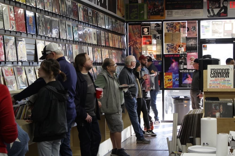 Grand opening at Josey Records in Plano
