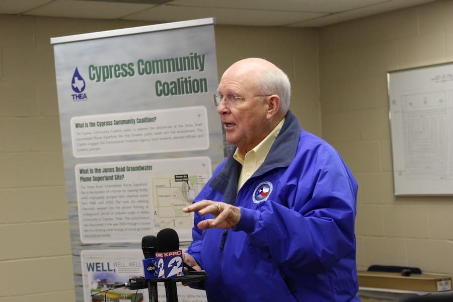 Find the latest on Cy-Fair's Jones Road superfund site, how to get involved