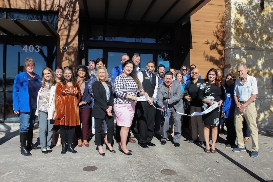 Sunflower Bank celebrates merger with Pioneer Bank in San Marcos