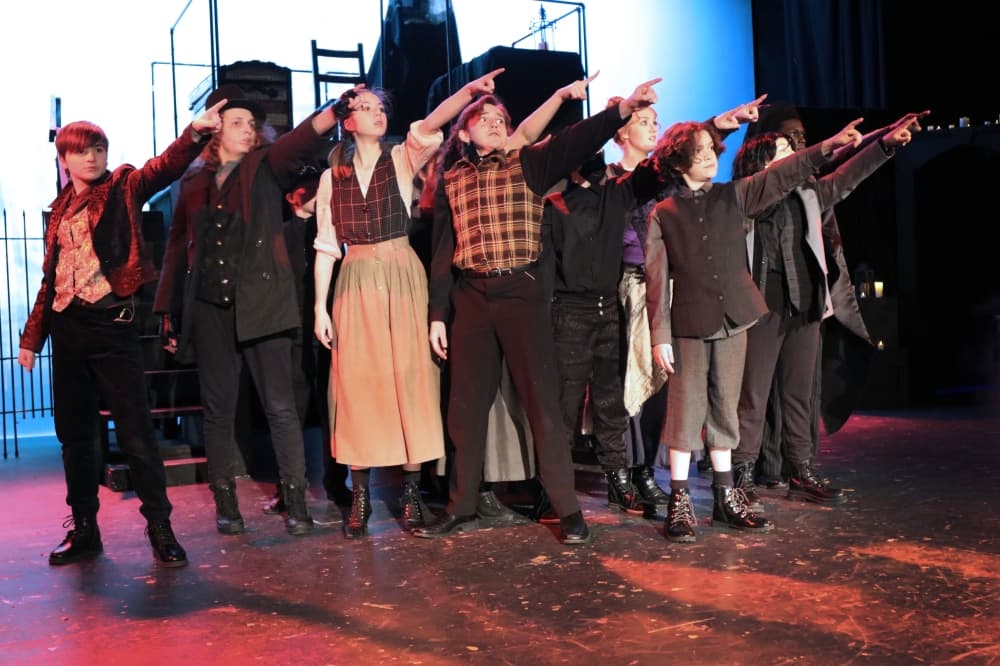 Academy students perform in "Sweeney Todd" (NTPA)