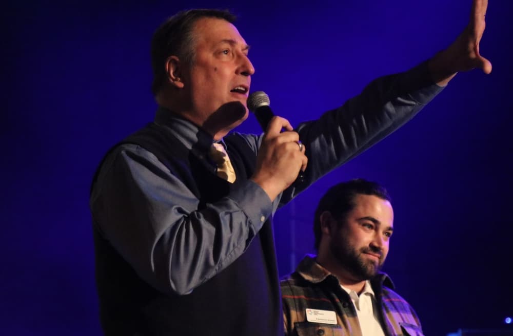 Head of School Mike Mazur and Resident Director Kameron Knott. (NTPA)