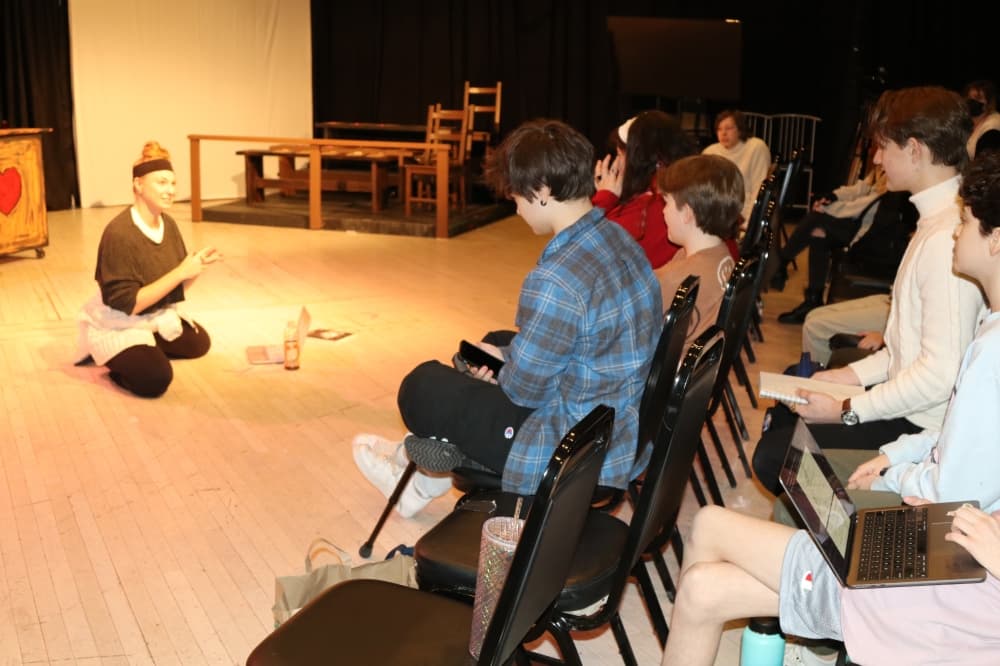 Acting class. (NTPA)