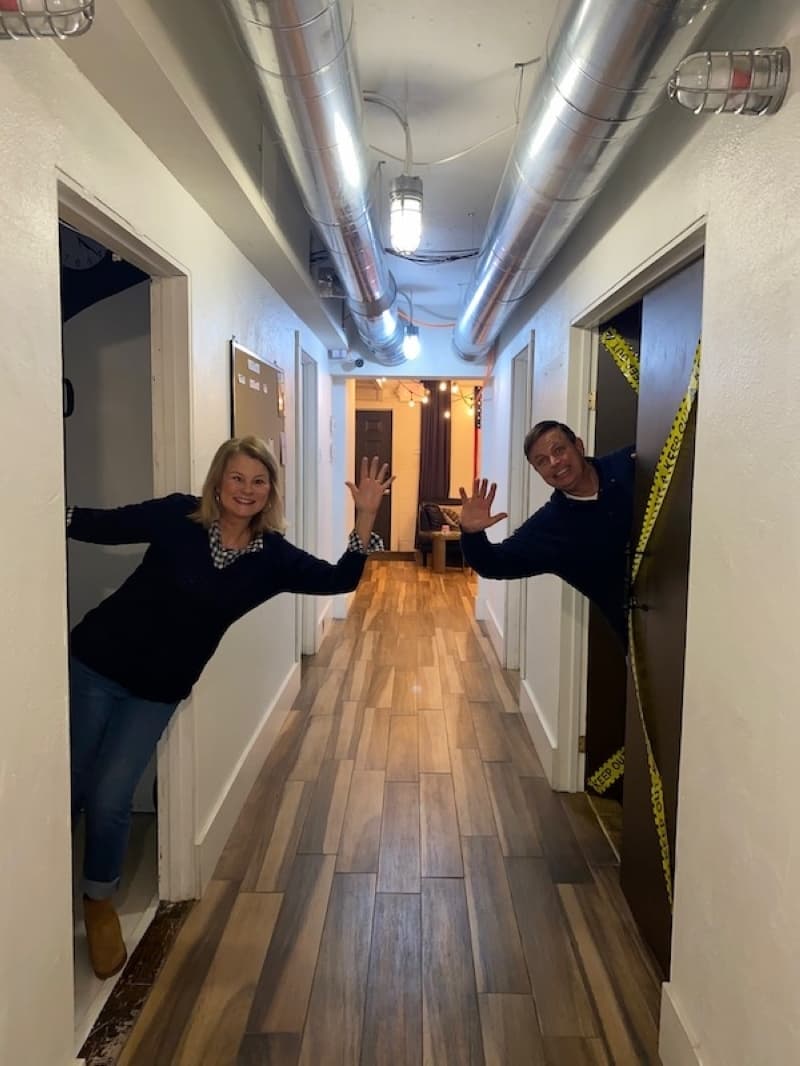 Shannon and Fred Hartman own Countdown 2 Escape in Frisco. (Courtesy Countdown 2 Escape)
