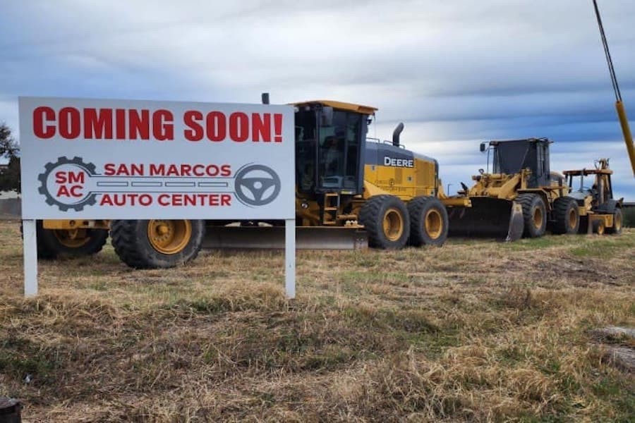 Construction for new San Marcos Auto Center facility underway