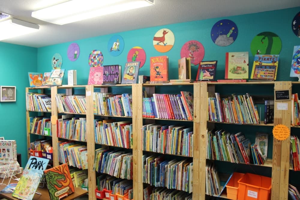 The Book Haus carries new and used books and offers store credit in exchange for books that customers bring in. (Eric Weilbacher/Community Impact)
