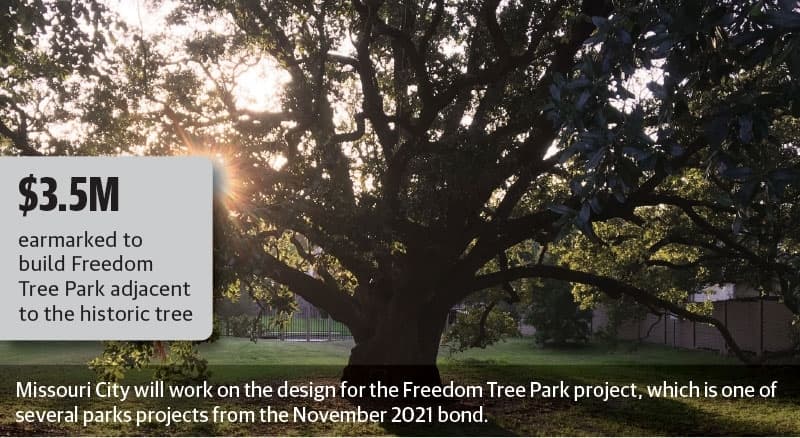Missouri City makes progress on 2021 bond projects