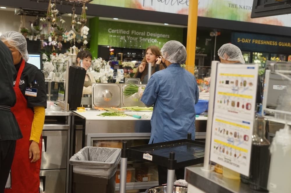 H-E-B's Sushiya makes daily, in-store sushi. (Katy McAfee/Community Impact)
