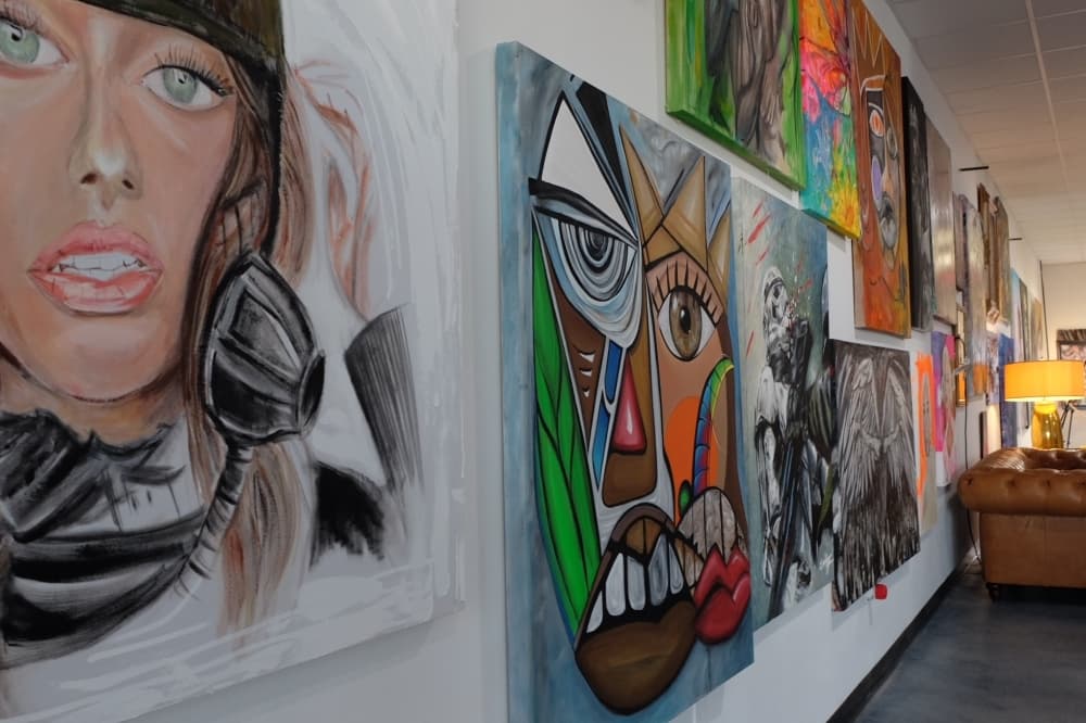 The business's services include commissions, original paintings and high-quality prints, and Province 8 Art Studio also offers studio space and time to artists. (Courtesy Province 8 Art Studio)