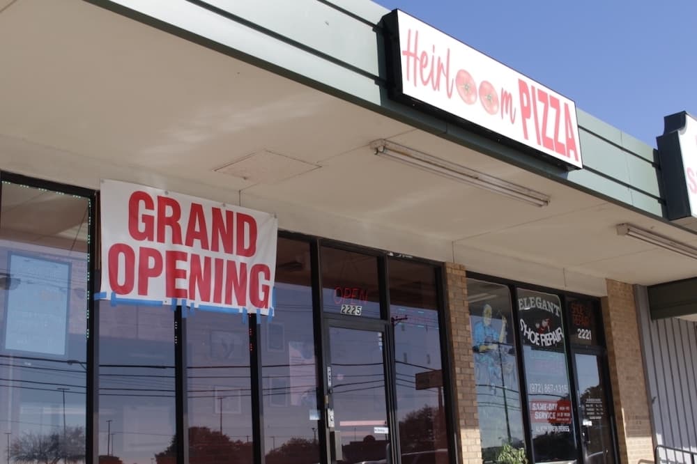Heirloom Pizza serving up New York-style pizza in Plano
