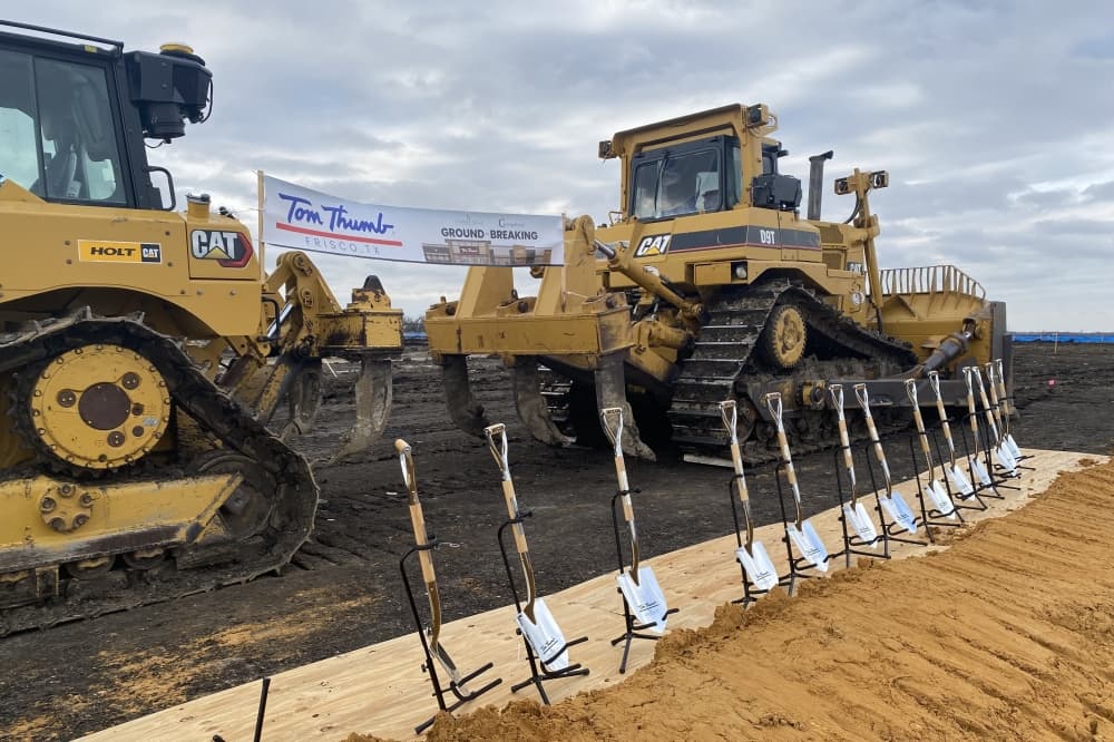 Tom Thumb celebrates groundbreaking of new Brinkmann Ranch grocery store