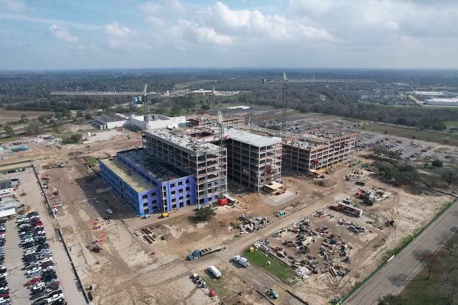 Houston Methodist Cypress Hospital construction progresses